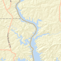 Blanton Alabama Street Map