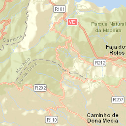 Porto da Cruz Street Map