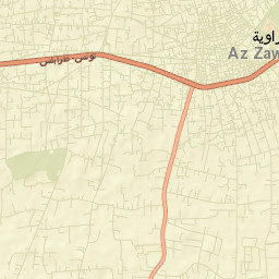 Az Zāwīyah Street Map