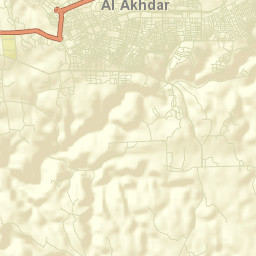 Al Bayḑā’ Street Map