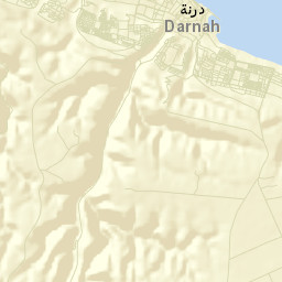 Darnah Street Map