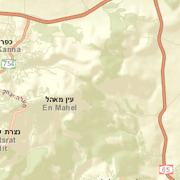 Kafr Kannā Street Map