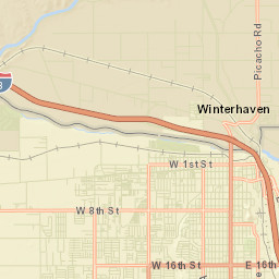 Kumeyaay Highway, Winterhaven, CA 92283 Street Map