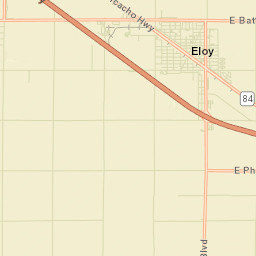 Eloy Arizona Street Map