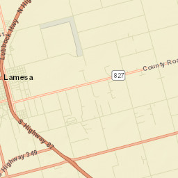 Dawson County Street Map