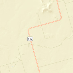 Borden County Street Map
