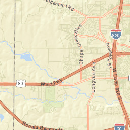 Westpoint Boulevard, Fort Worth, TX Street Map