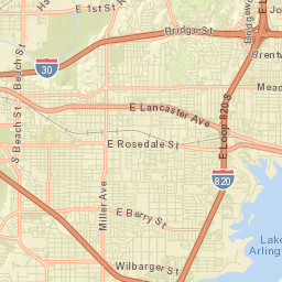 1608-1612 Lindsey St Fort Worth TX Street Map