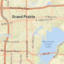 6781 West Kiest Boulevard, Dallas, TX Street Map