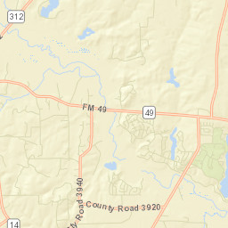 Holly Lake Ranch Street Map