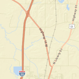 Madison County Street Map