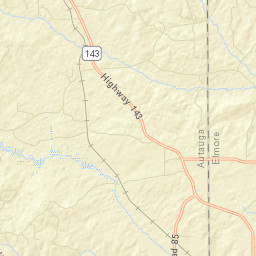 Rollins Alabama Street Map