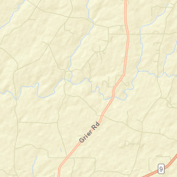 Greer Alabama Street Map