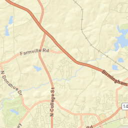 Head Estates Alabama Street Map