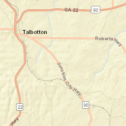 Talbotton Street Map