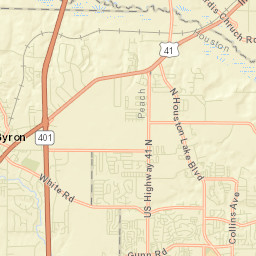 Centerville Street Map