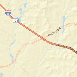 Twiggs County Street Map