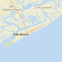 Folly Beach Street Map