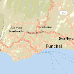 Nossa Senhora do Monte Street Map