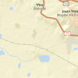 Migdal Ha‘Emeq Street Map