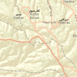 Kafr Sawm Street Map