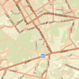 Khomeyni Shahr Street Map
