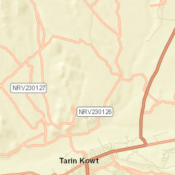 Tarinkot Street Map