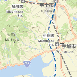 Matsubase Street Map