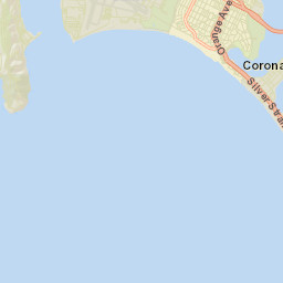 Coronado California Street Map