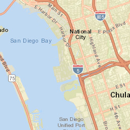 Shelltown California Street Map