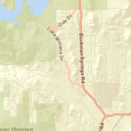 Morena Village California Street Map