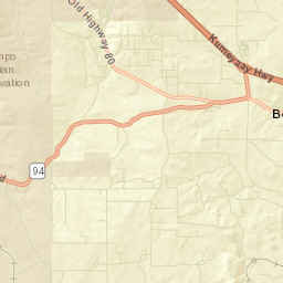 Live Oak Springs California Street Map