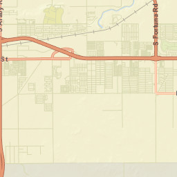 Araby Arizona Street Map