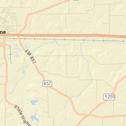 Grand Saline Street Map