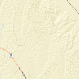 Moore Town Alabama Street Map