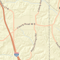 Stoney Point Alabama Street Map