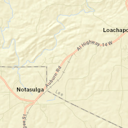 McRitchie Mill Alabama Street Map