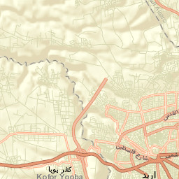Zaḩar Street Map