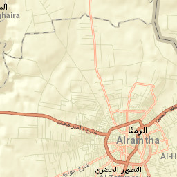Ar Ramthā Street Map
