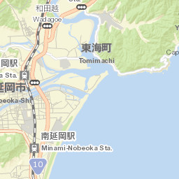 Nobeoka Street Map