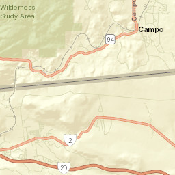 Hacienda Tecate Street Map