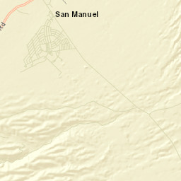 San Manuel Arizona Street Map