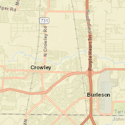 Crowley Street Map