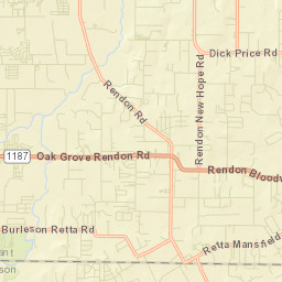 6015 Oak Hollow Drive Burleson TX 76028 Street Map