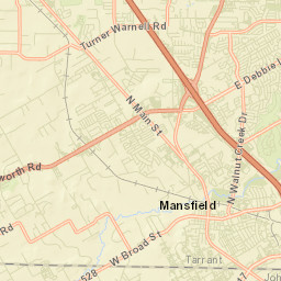 Mansfield Street Map