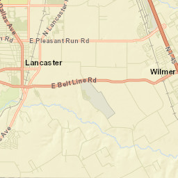 Lancaster Street Map