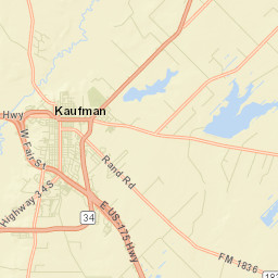 Kaufman Street Map