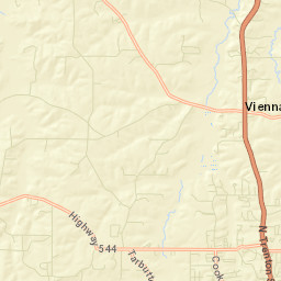 Lincoln Parish Street Map