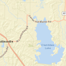 Centerhill Martin Road, Meridian, MS 39305 Street Map