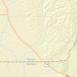 Suttle Alabama Street Map